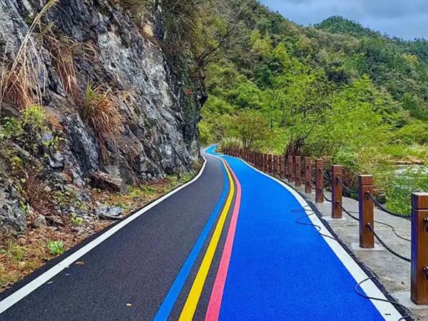 无锡彩色沥青道路
